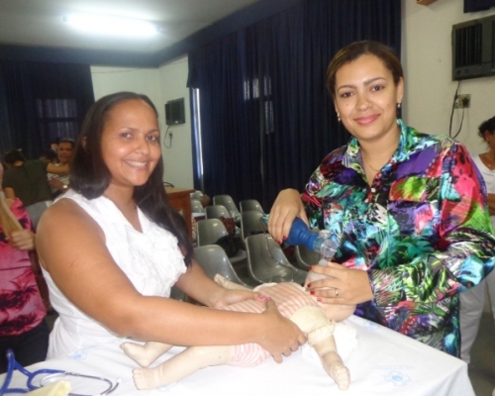 Campo Alegre participa de Cursos de Capacitação de reanimação neonatal em sala de parto