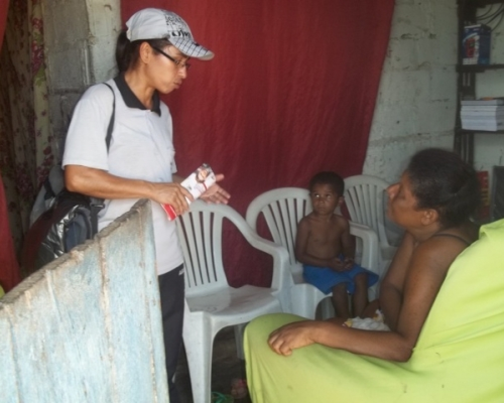 Saúde promoveu o II Mutirão de Combate à dengue na Fazenda Mineiro