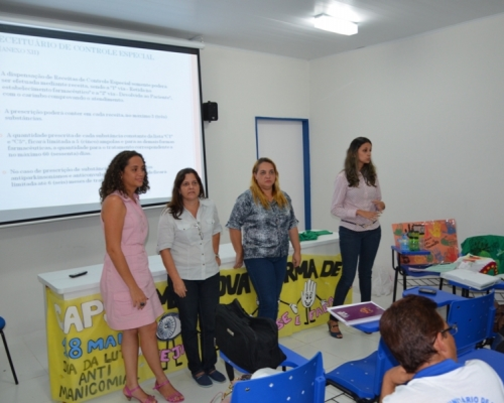 Secretaria de Saúde promove capacitação em saúde Mental na Atenção Básica