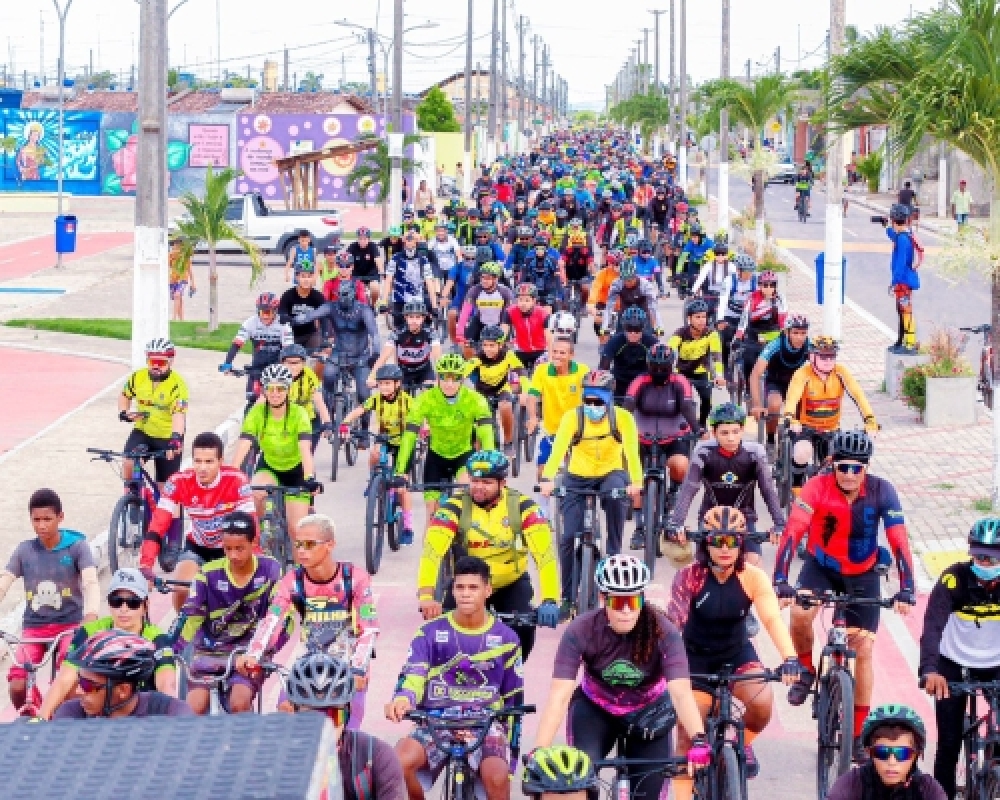 Luziápolis recebeu centenas de ciclistas na primeira etapa do Circuito Alagoano de Ciclismo 2022