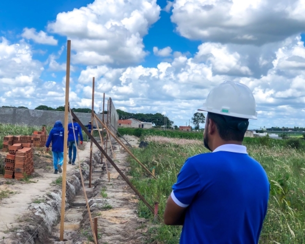 Construção do Novo Cemitério Municipal de Campo Alegre está com obras em andamento