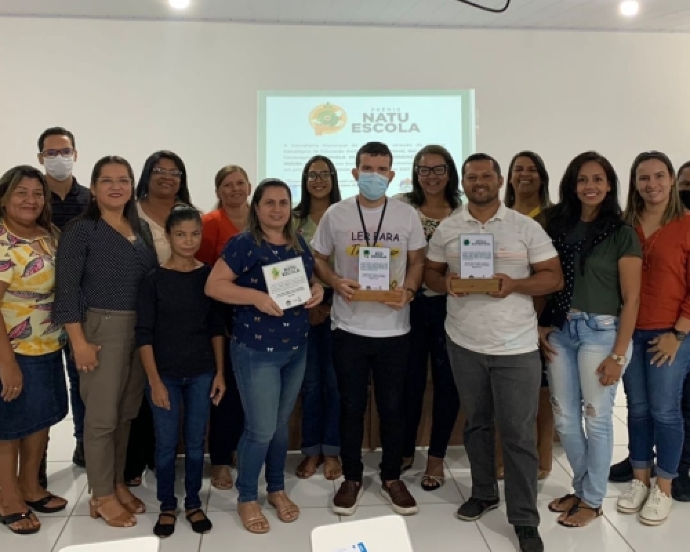 SEMED homenageia as escolas que se destacaram no desenvolvimento de ações ambientais