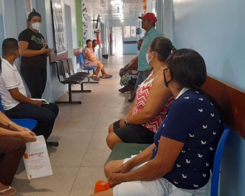 Equipe da UBS do Povoado Chã da Imbira realizou palestra sobre o combate ao Glaucoma