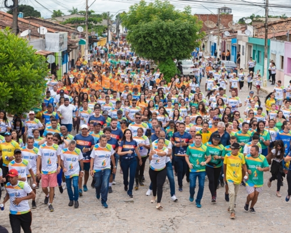 Corrida da Chama da Integração marca os 62 Anos da emancipação de Campo Alegre