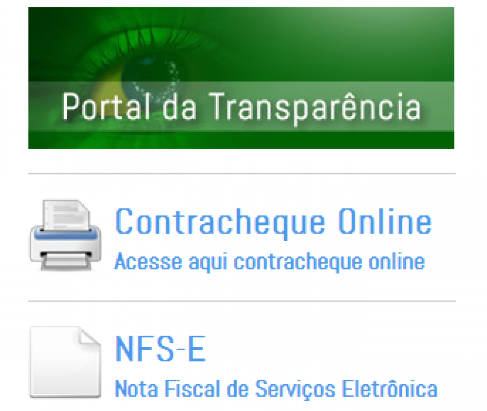 Prefeitura implanta sistema de contracheque online, nota fiscal eletrônica e portal da transparência