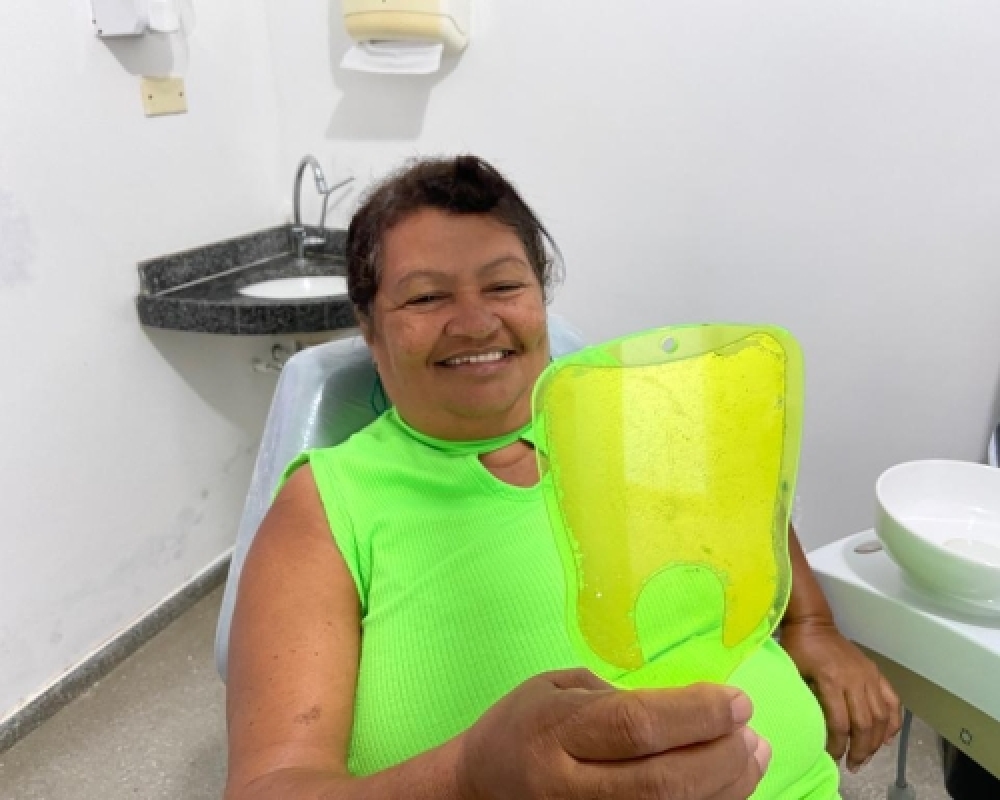 Secretaria de Saúde de Campo Alegre realizou mais uma entrega de próteses dentárias 