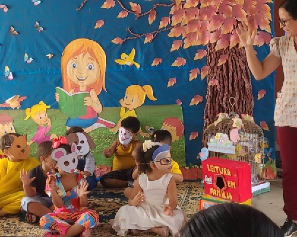 Instituições de Educação Infantil realizam Culminâncias de Projetos Literários