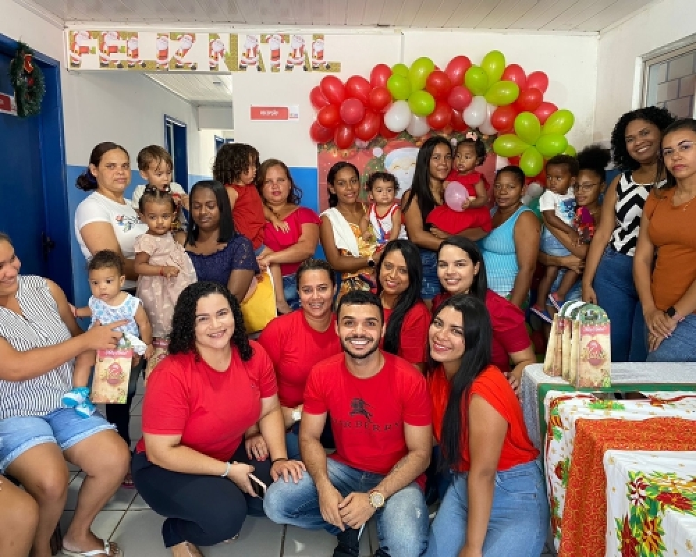 Programa Criança Feliz realiza encerramento das atividades com crianças acompanhadas pelo programa