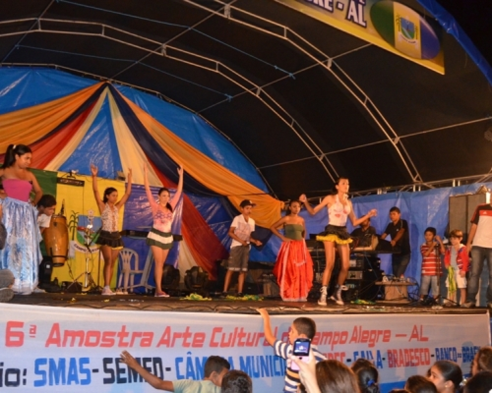 Campo Alegre realizou com muito sucesso a VI edição da Mostra Arte Cultural