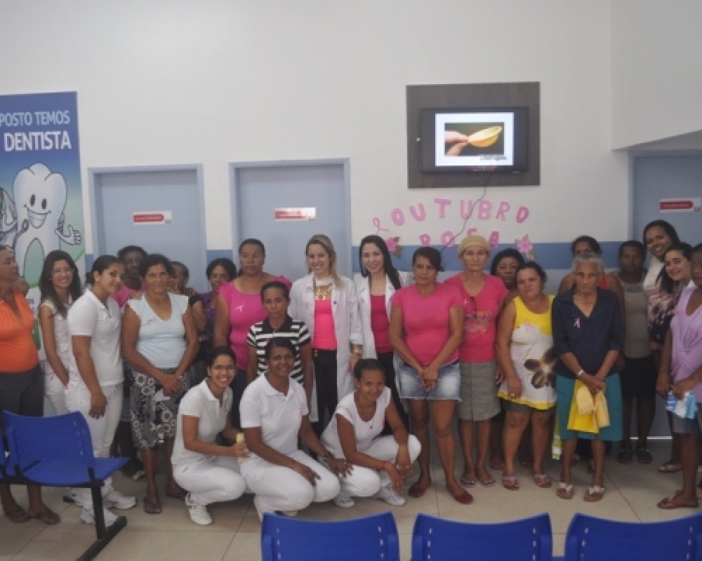 Município de Campo Alegre realiza várias atividades em comemoração ao Outubro Rosa