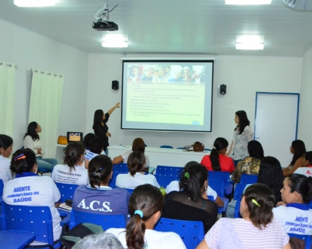 Assistência Social  e  Saúde e realizaram reunião sobre o CADÚNICO e Programa Bolsa Família