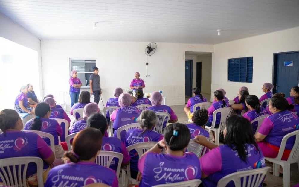 Mulheres campo-alegrenses participam de oficina sobre a produção de Flau Gourmet 