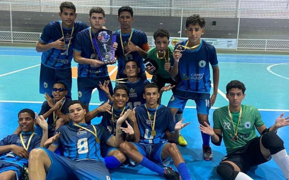 SEMEL Sub 17 e SEMEL Luziápolis Sub 20 conquistam a Copa Giva de Futsal em São Miguel dos Campos 