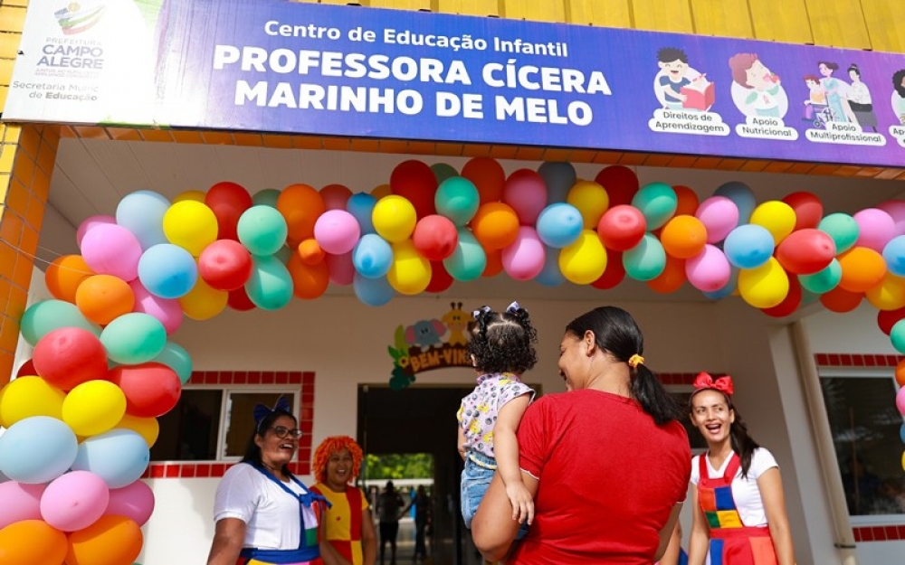 Instituições da Educação Infantil de Campo Alegre iniciam aulas para o ano letivo 2025