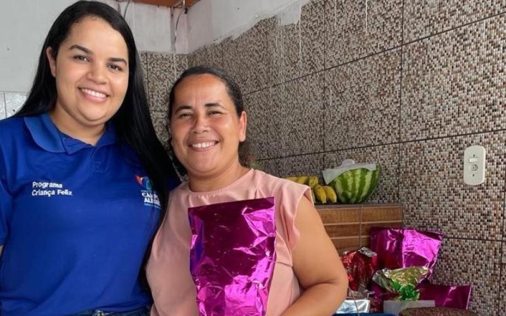 Programa Criança Feliz de Campo Alegre promove ação em comemoração ao Dia das Mães