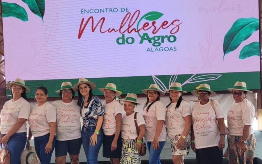 Mulheres de Campo Alegre participaram do Encontro de Mulheres do Agro de Alagoas