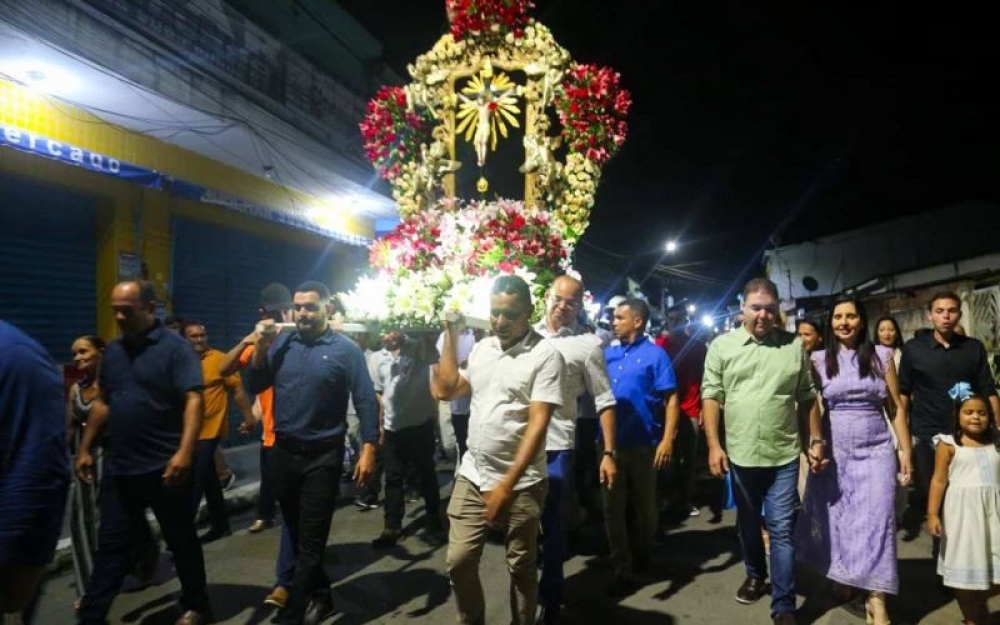 Festa do Padroeiro Bom Jesus dos Aflitos foi encerrada com celebração da Santa Missa e Procissão