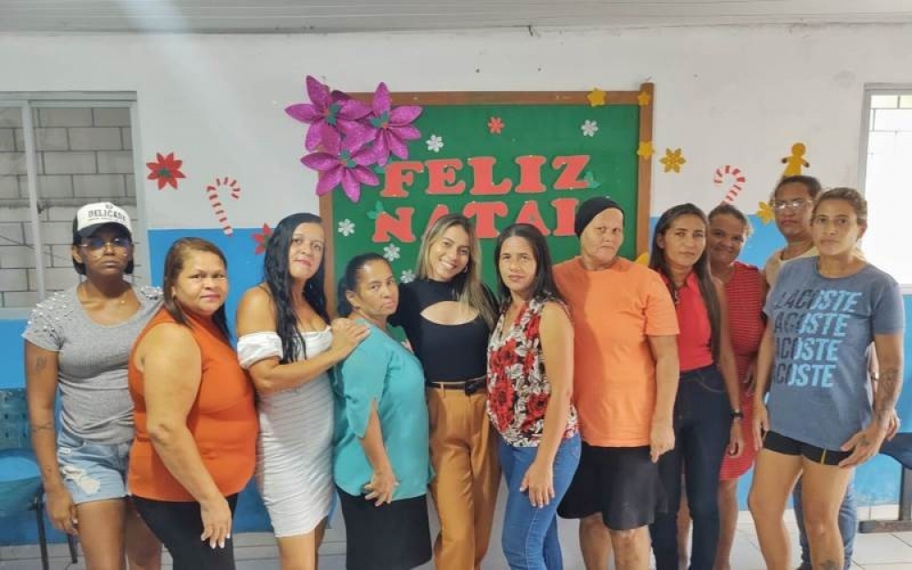 Grupo de mulheres participa de reunião de encerramento do Projeto Sonoridade 